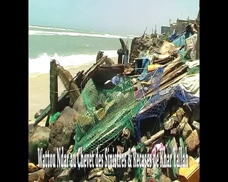 Manko Wattou Ndar au Chevet des Populations Sinistrées de la Langue de barbarie et des Recasées de Khar Yallah