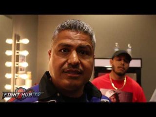 Robert Garcia Responds To Lomachenko "Mikey Too Big Too Strong"