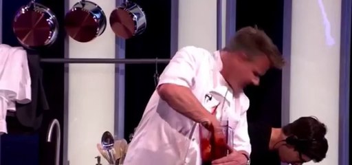 Gordan Ramsay Cuts Hand Off in Blender in Front of Audience
