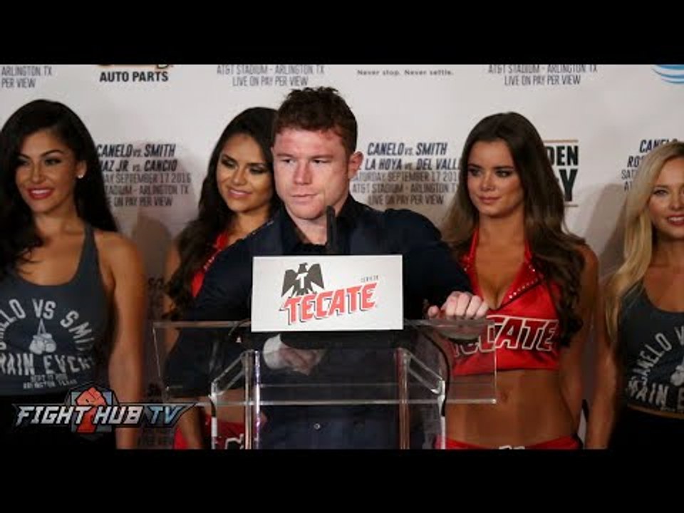 The Full Canelo Alvarez vs. Liam Smith Post Fight Press Conference video