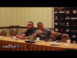 Kovalev vs. Ward - Sergey Kovalev 's COMPLETE Media Roundtable- Dallas, TX