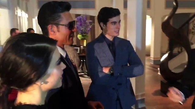 Fernando Colunga y Jorge Salinas en Detrás de cámaras en SYP