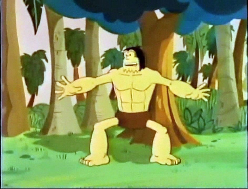 Brucutu - O Poema para Hulla, desenho antigo, desenho em portugues