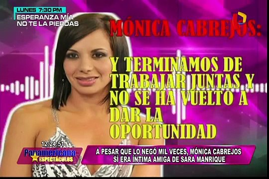 Mónica Cabrejos y Sara Manrique sí eran amigas y este video lo comprueba