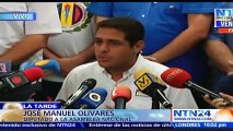 Oposición venezolana denuncia violaciones a los DD. HH. en Caracas durante represión a protestas y anuncia sesión este m