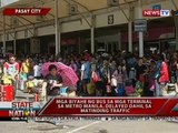 SONA: Mga biyahe ng bus sa mga terminal sa Metro Manila, delayed dahil sa matinding traffic