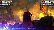 Injustice Gods Among Us Superman Performs All Character Victory Celebrations Ultimate Edition