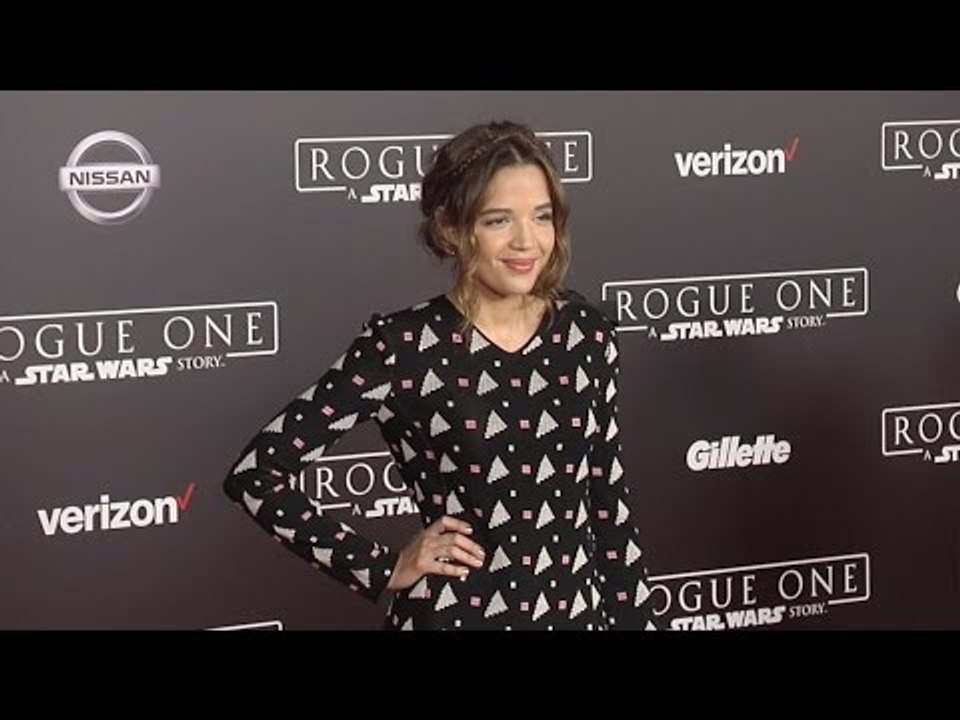 Georgie Flores "Rogue One: A Star Wars Story" World Premiere Red Carpet