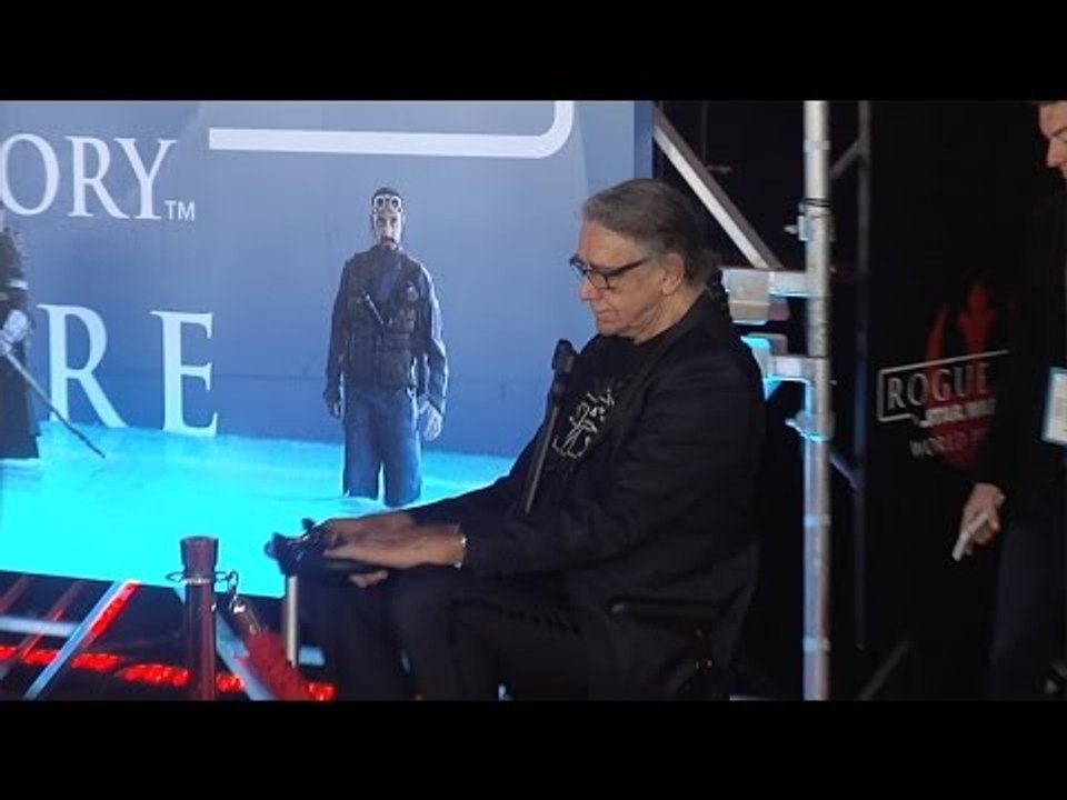 Chewbacca Peter Mayhew "Rogue One: A Star Wars Story" World Premiere Red Carpet