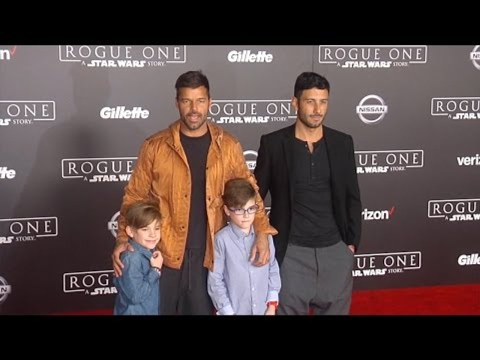 Ricky Martin "Rogue One: A Star Wars Story" World Premiere Red Carpet