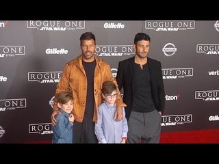 Ricky Martin "Rogue One: A Star Wars Story" World Premiere Red Carpet
