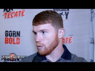 Canelo Alvarez "Golovkin is nothing special! It showed! He should worry looking better than me"