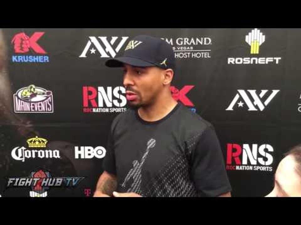 Andre Ward "Imagine me in a fight w/ a guy 2 weight classes below me? They'd kick me out of boxing!"