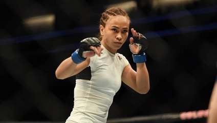UFC fighter likes having her daughter at bouts