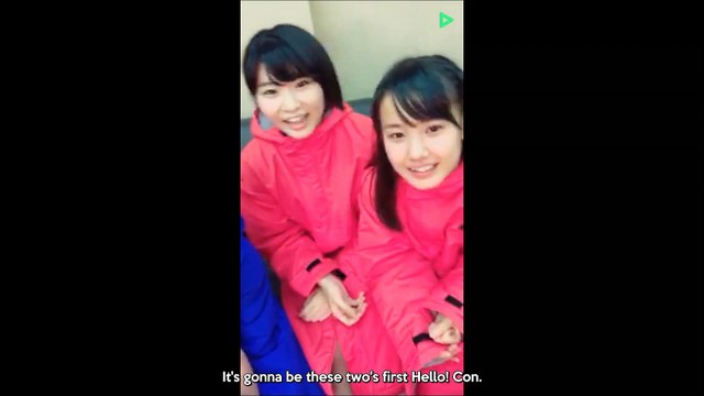 H!P LINE LIVE - Wada Ayaka, Kaga Kaede, Yokoyama Reina (2017.01.02) [Eng Sub]