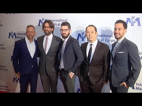Linkin Park 2016 International Medical Corps Annual Awards Red Carpet