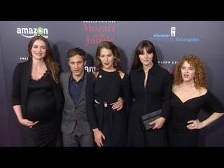 "Mozart in the Jungle" Season 3 Premiere Gael Garcia Bernal, Monica Bellucci, Lola Kirke
