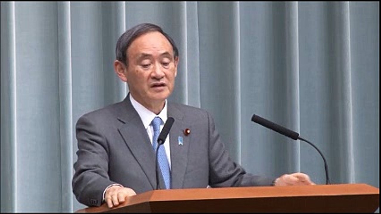 【2017年4月11日午前】菅義偉 官房長官 記者会見