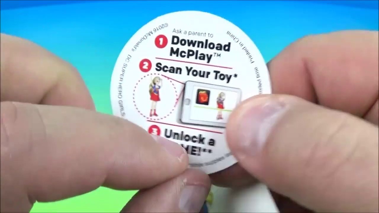 DC SUPERHERO GIRLS SET OF 8 McDONALDS 2016 HAPPY MEAL KIDS TOYS VID