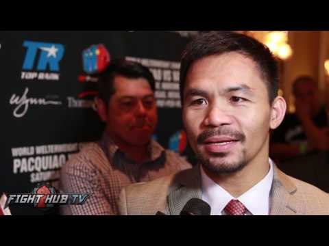 Manny Pacquiao laughs at Floyd Mayweather wanting to fight Conor McGregor