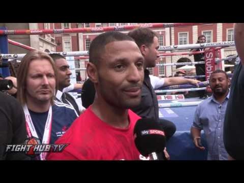 Kell Brook "We know whats coming! It's here now, I cant wait to show myself what I can do!"