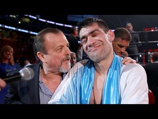 David Peralta "This was going to be last fight of my life! No more taxi driver for me!"