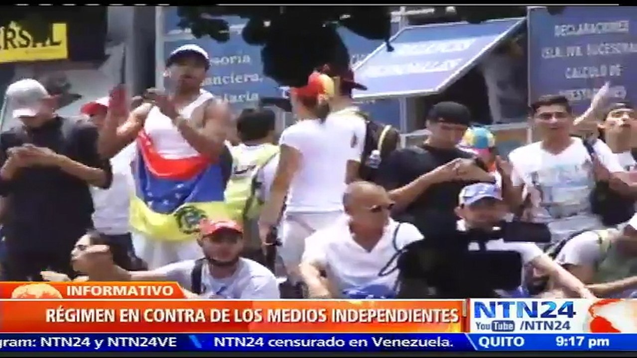 Régimen de Nicolás Maduro censura dos medios de comunicación digitales que cubrían las protestas antigubernamentales