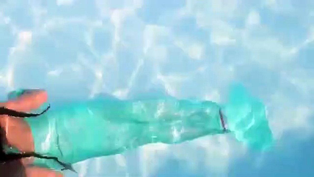 Live Mermaids Swimming In Our Pool! Family Fun Fin Mermaid Tail Pool Time-AtjvXQ