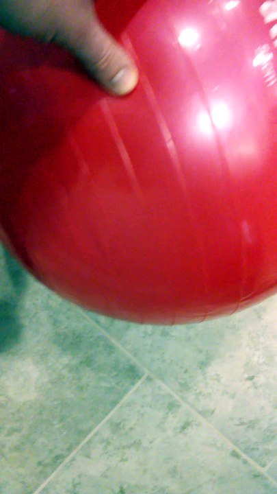 Ivation Ball Using it as a floor work seat