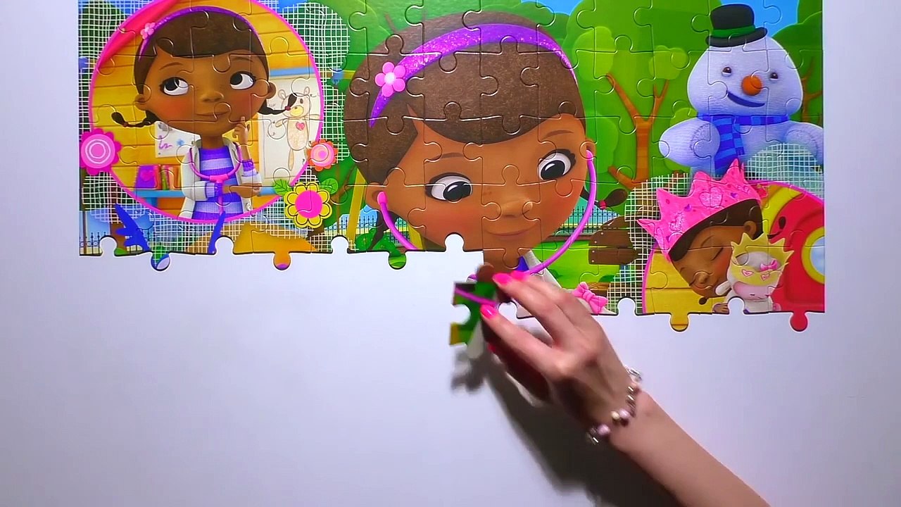 Learn Puzzles Disney Doc McStuffins Clem e Rompecabeza