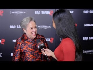 Kathy Bates Interview "Bad Santa 2" Premiere Red Carpet