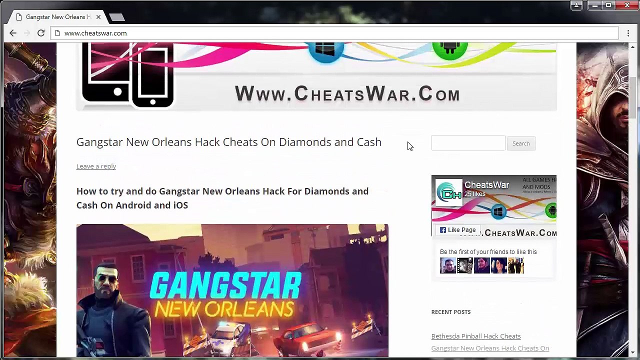 Gangstar New Orleans Mod Apk Cheats - Android and iOS