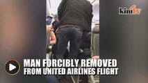 Passenger dragged out of overbooked United Airlines flight