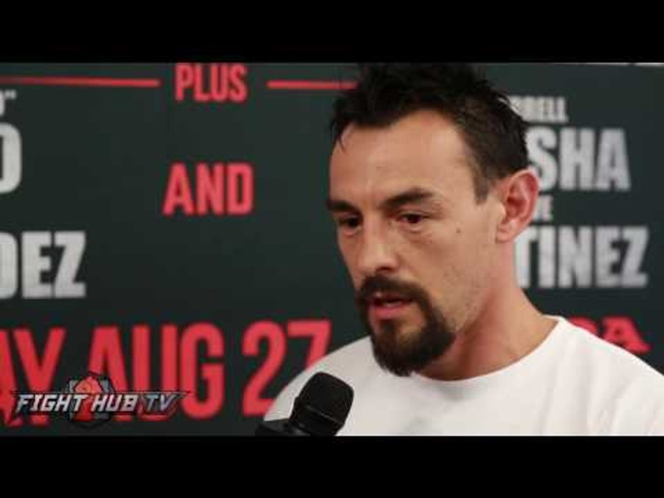 Robert Guerrero "Danny! We gotta do it again! You can't just turn around & hide!"