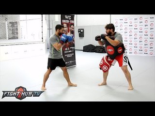 Henderson vs. Patricio Pitbull- Patricio Pitbull Freire Complete Media workout video