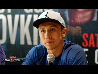 Golovkin vs. Brook: Gennady Golovkin Complete Q&A Press Conference- Los Angeles