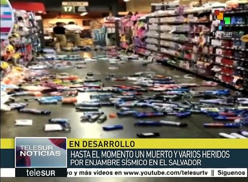 Un fallecido y varios heridos tras enjambre sísmico en El Salvador