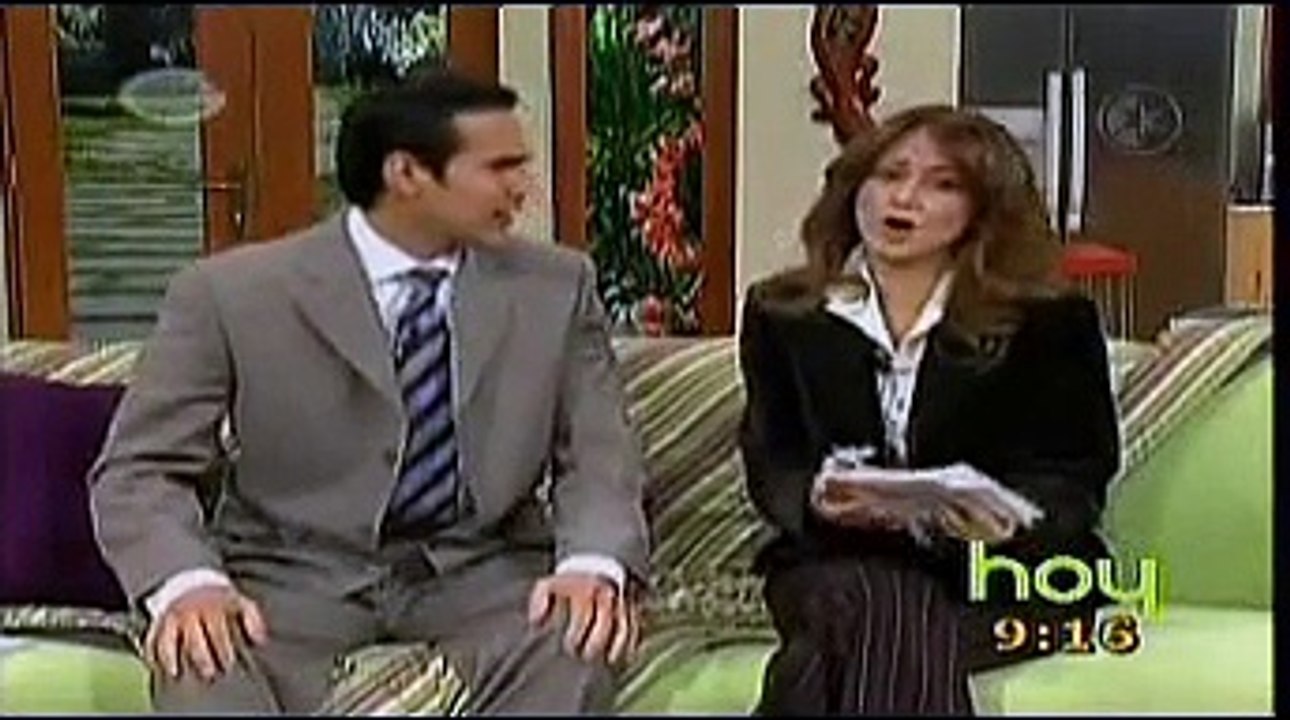 Fernando Colunga -Entrevista en final de  grabación de Alborada