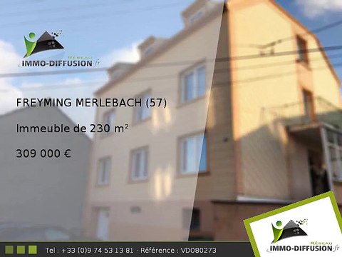 Immeuble A vendre Freyming merlebach 230m2 - 309 000 Euros