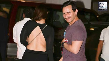 Saif Ali Khan Stunned With Kareena Kapoor's Bold Black Avatar