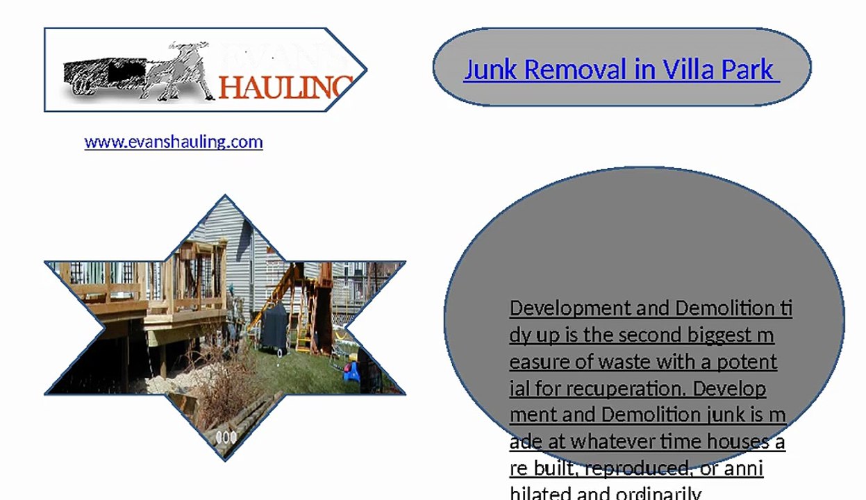 Junk Removal in Villa Park