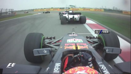 2017 Chinese Grand Prix: Verstappen's Incredible Opening Lap