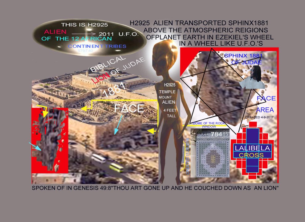 h2925 alien of sphinx 2kaba shaped head inmecca's kamel hum mosses moutain