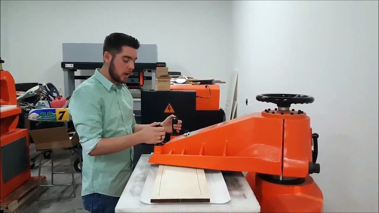 A 27-ton Swing Arm Press for Manufacturers