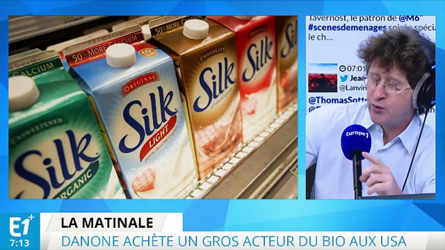 Danone achète un gros acteur du bio aux Etats-Unis