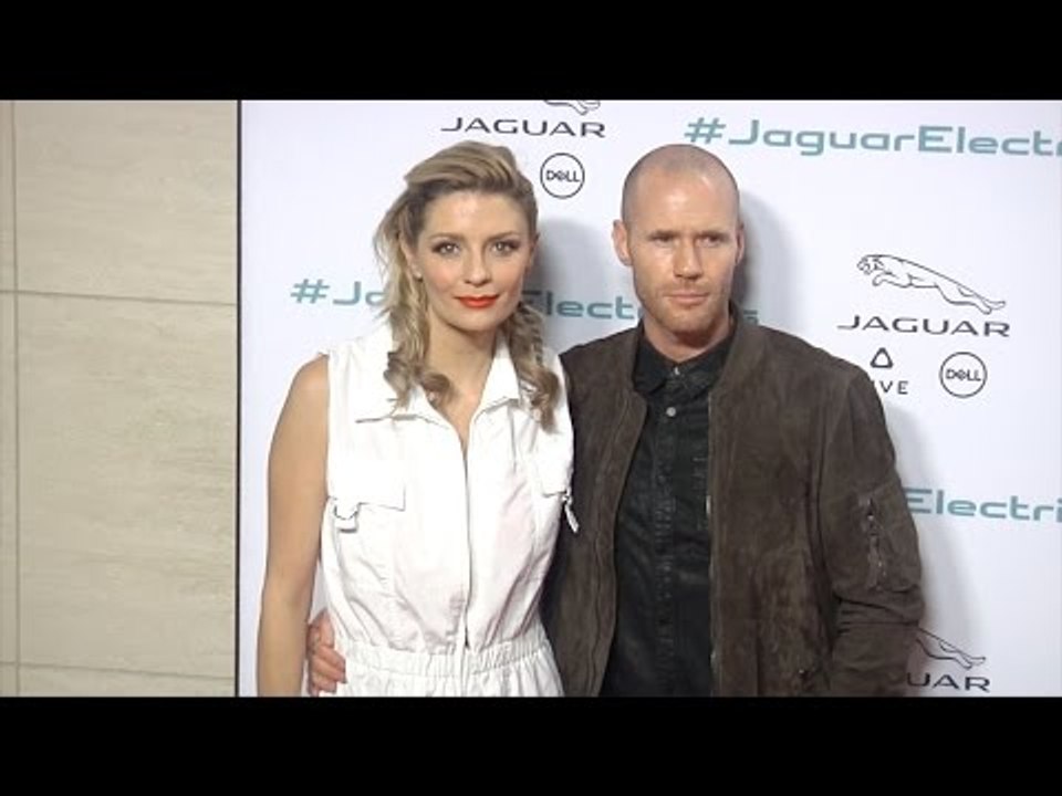 Mischa Barton & Oliver Trevena at Jaguar Private Unveil Event Red Carpet