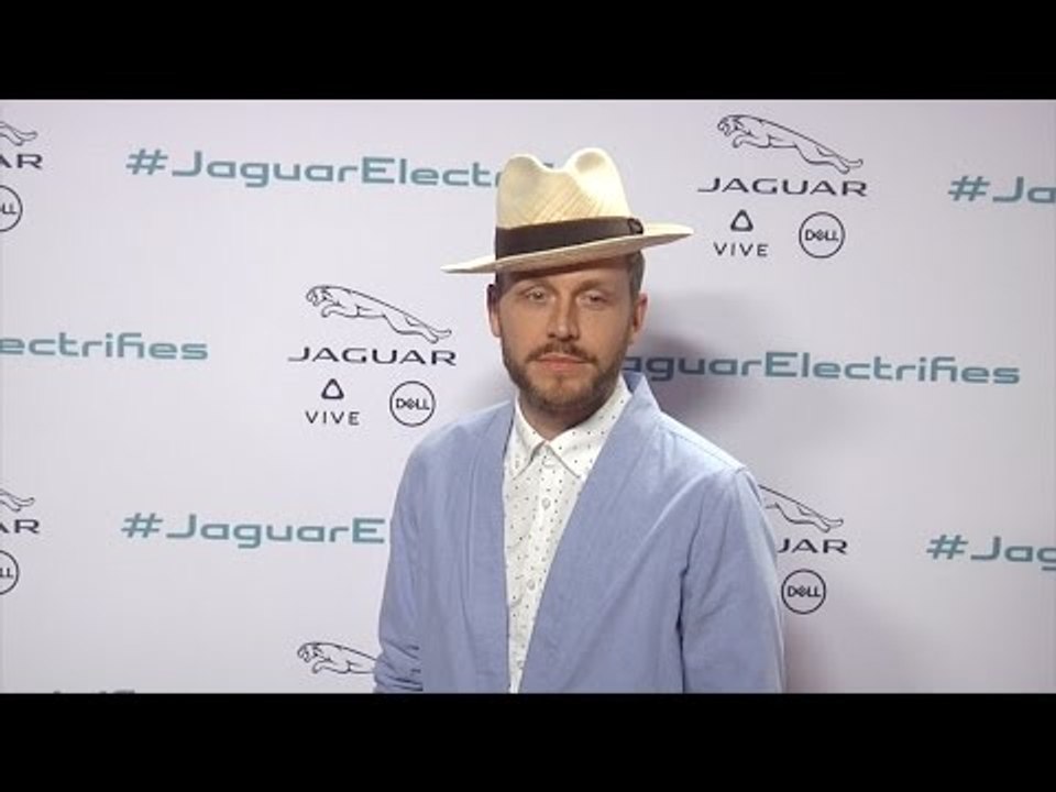 Mr Hudson at Jaguar Private Unveil Event Red Carpet