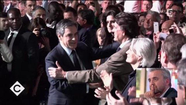 C à Vous : quand François Fillon snobe totalement sa femme Pénélope pendant un meeting (Vidéo)