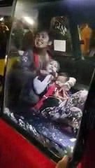 Detik2 pembebasan penyanderaan ibu dan balitanya oleh jambret di angkot kwk di Jakarta Timur