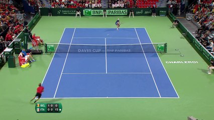 Shot of the day - David Goffin (BEL)